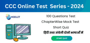 CCC Online Test in Hindi - Prepare for CCC Exam with Ease